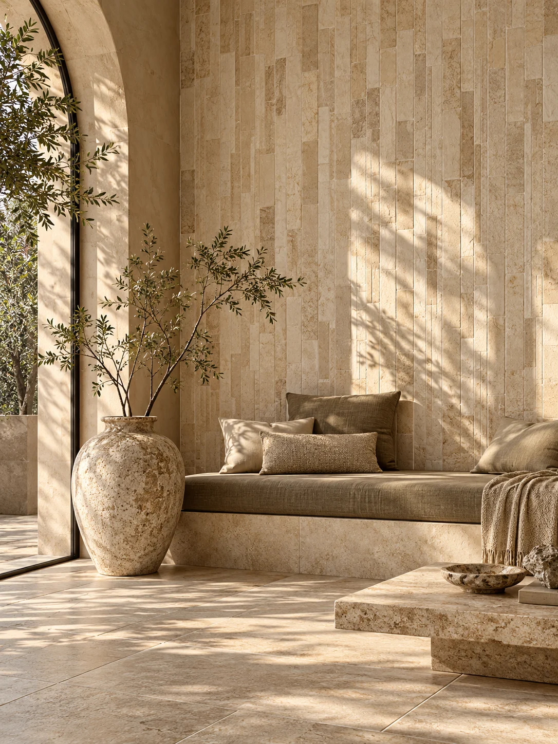 Textured Beige Stone room inspiration
